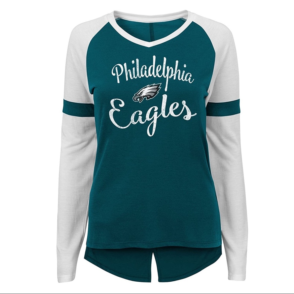 Philadelphia Eagles Raglan Tee NFL Juniors